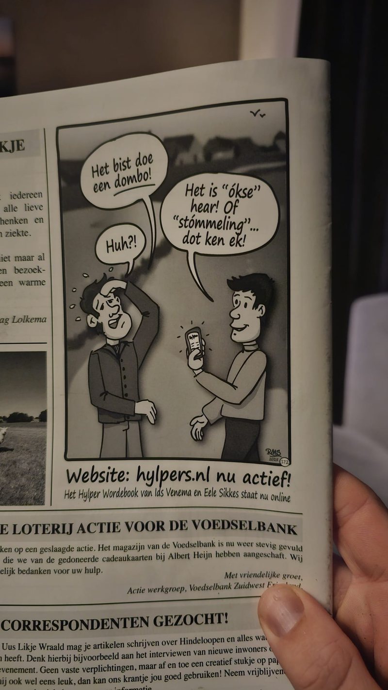 Schermafbeelding van de eerste proof-of-concept van de Hylpers-vertaalapp